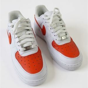 Nike Air Force 1 Low Leather Sneakers, Size: Men's 8.5 Women's 10